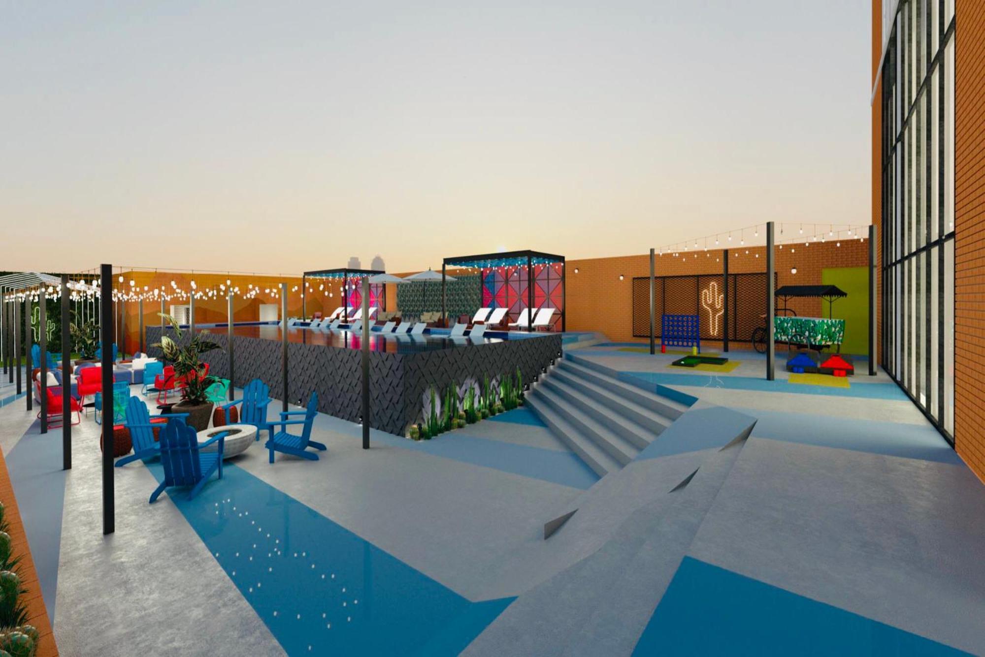 ホテル Aloft Guadalajara Sur Santa Anita  エクステリア 写真